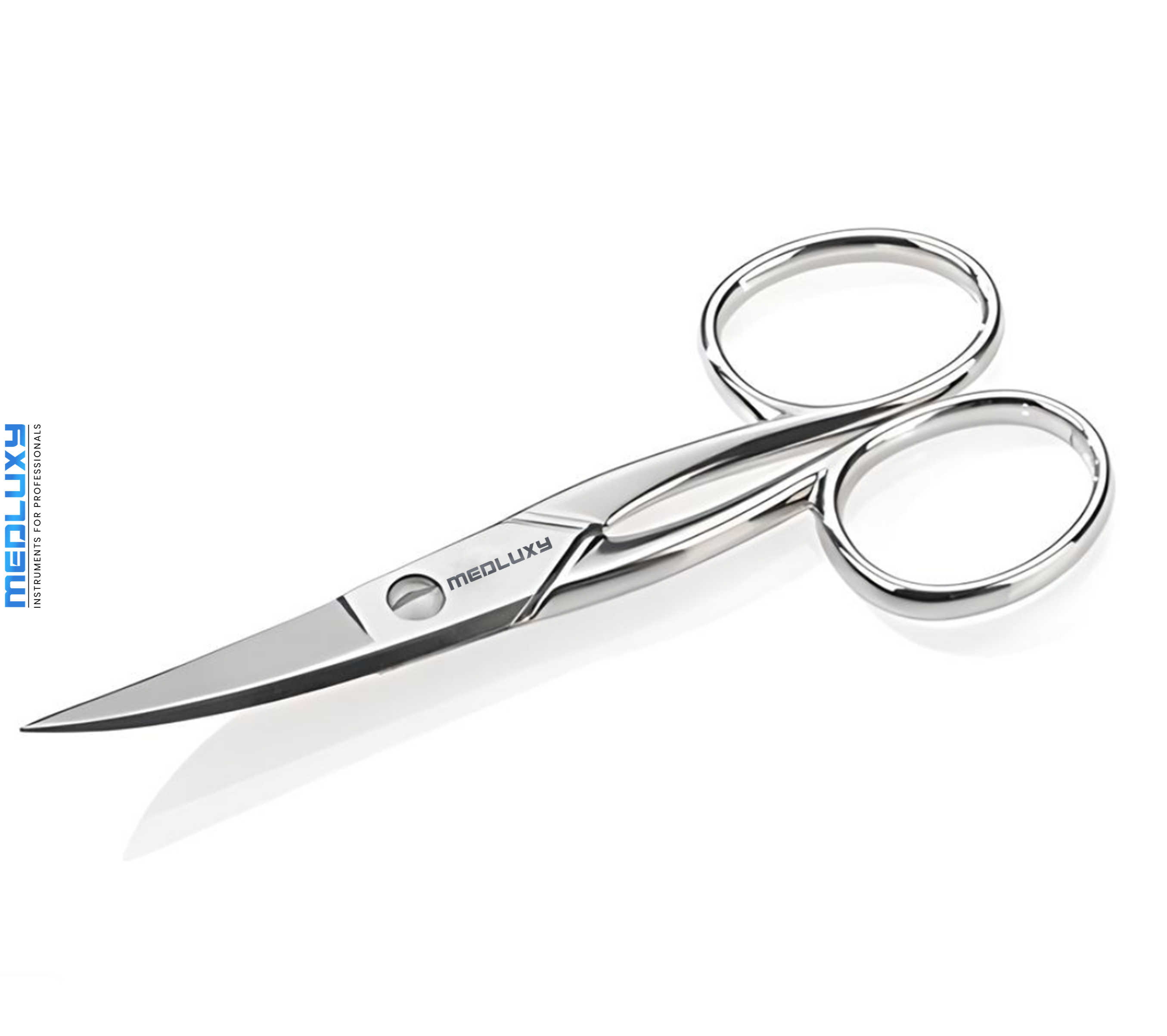Medluxy semi Pro - Nagelschaar - 10 cm - Gebogen - Sterke Kwaliteit RVS